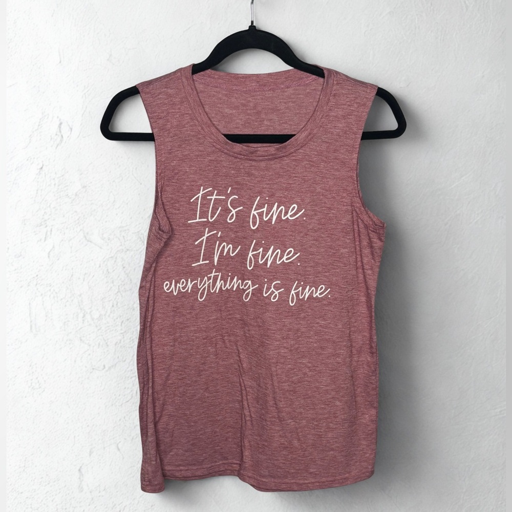 Casual Sleeveless Graphic Tee